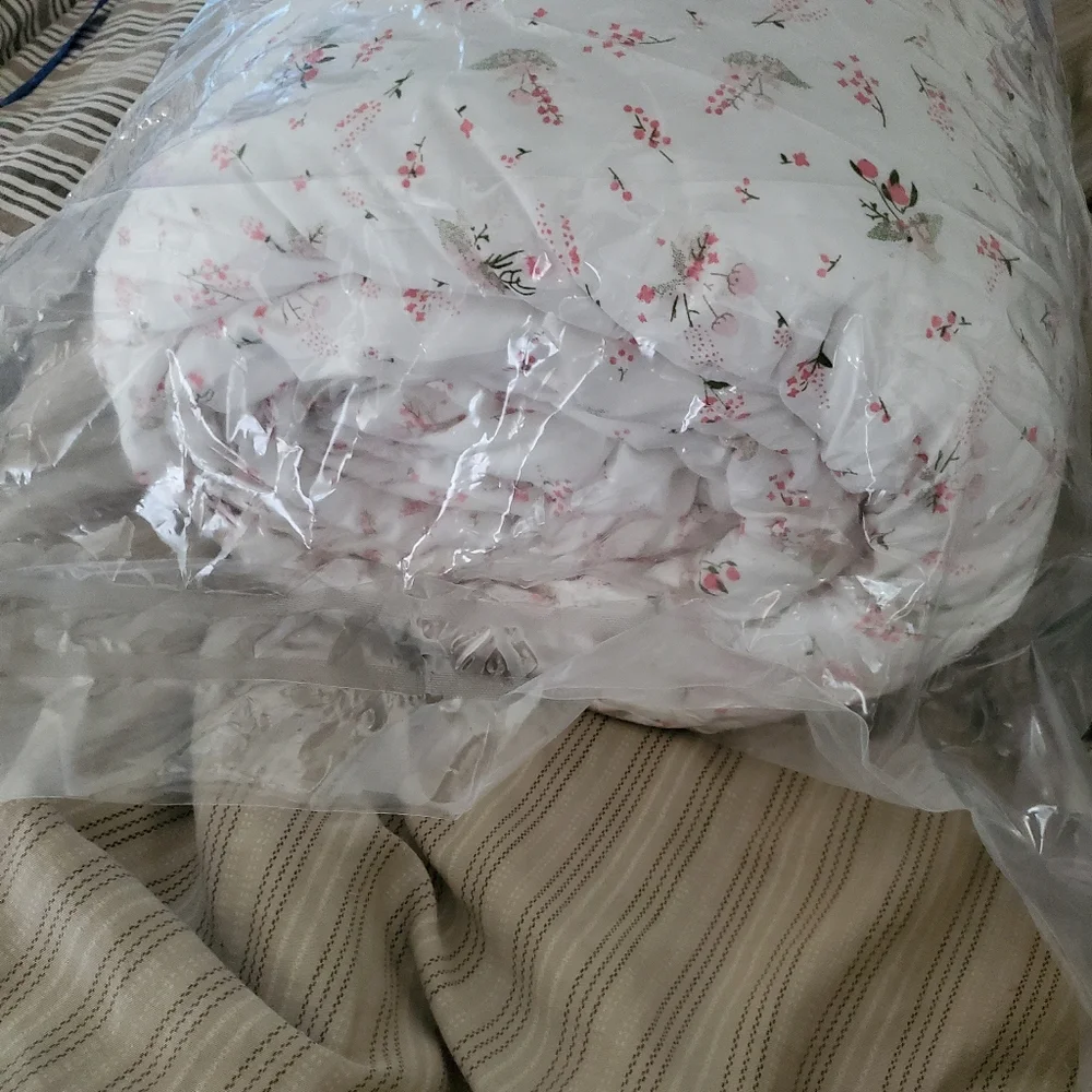 Cottagecore Floral Full Lightweight Comforter Set